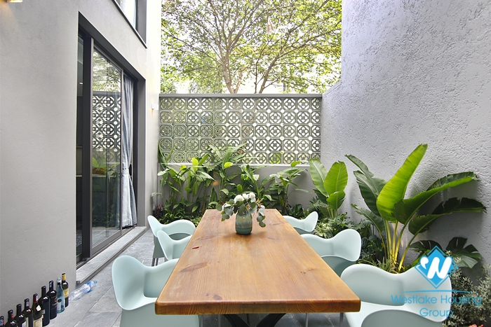 The newest house on the market is carefully prepared by the owner for every detail for rent in Ngoc Thuy Long Bien